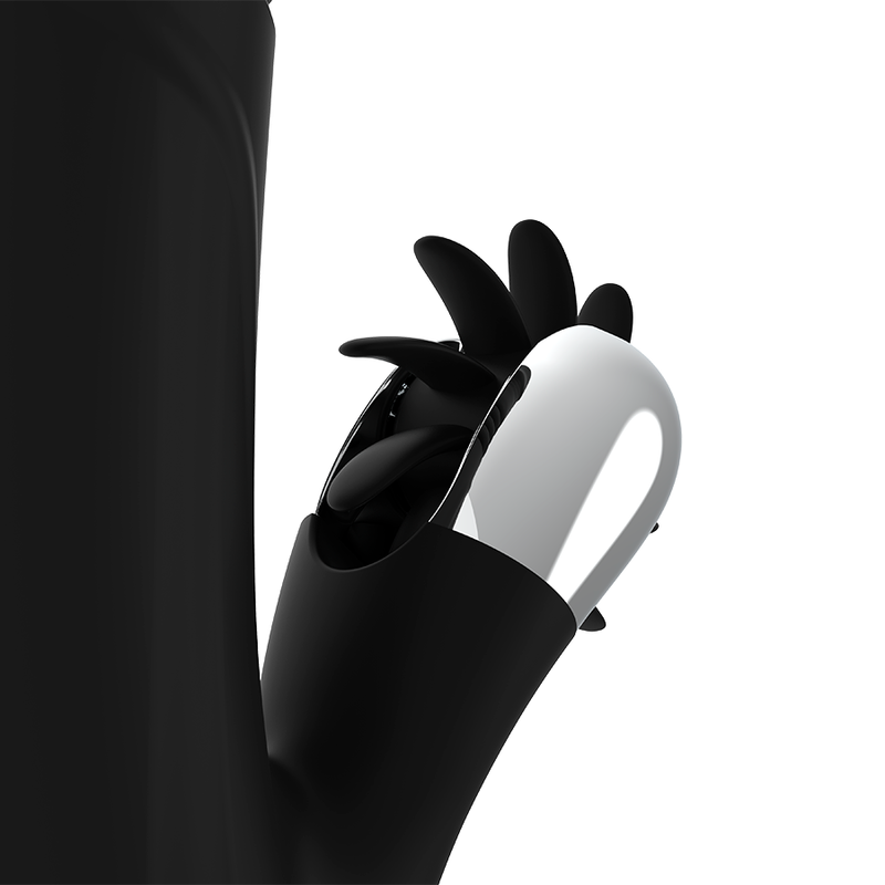 BLACK&SILVER - VIBRA SU E GIÙ CON CANNA DI CONIGLIO - immagine 7