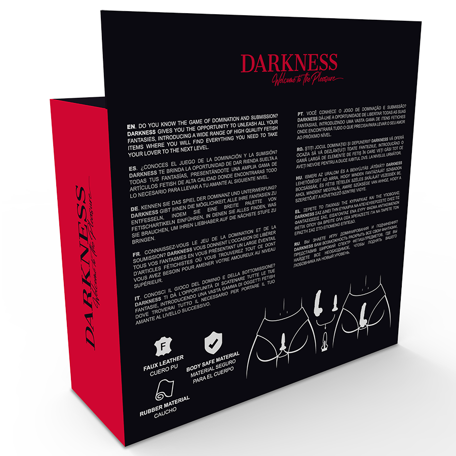 DARKNESS - SLIP CON TAPPO E DILDO INTERCAMBIABILE - immagine 5