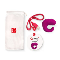 Alternative view of G-VIBE - FUN TOYS GRING ANELLO VIBRATORE XL LAMPONE DOLCE