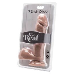 Alternative view of GET REAL - DILDO 18 CM CON PALLE DI PELLE