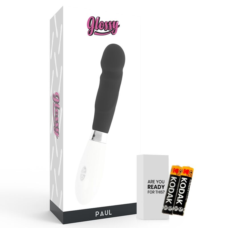 GLOSSY - PAUL VIBRATORE NERO - immagine 4