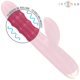 Alternative view of INTENSE - CHLOE VIBRATORE MULTIFUNZIONE 3 IN 1 ROSSO