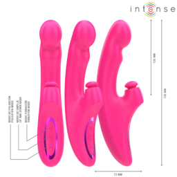5 CM MULTIFUNZIONE 3 IN 1 10 VIBRAZIONI ROSA