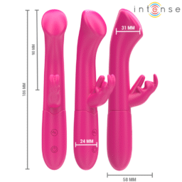 6 CM 10 VIBRAZIONI ROSA