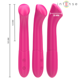 Alternative view of INTENSE - PATY VIBRATORE 19 CM FLESSIBILE 10 VIBRAZIONI MODELLO 2 ROSA