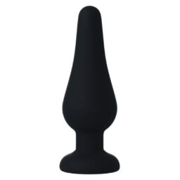 Alternative view of INTENSE - PLUG ANALE PIPO M SILICONE NERO 11 CM
