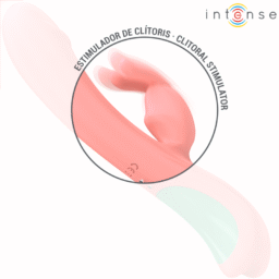 Alternative view of INTENSE - RACHEL RABBIT VIBRATORE 5 VIBRAZIONI ROSA