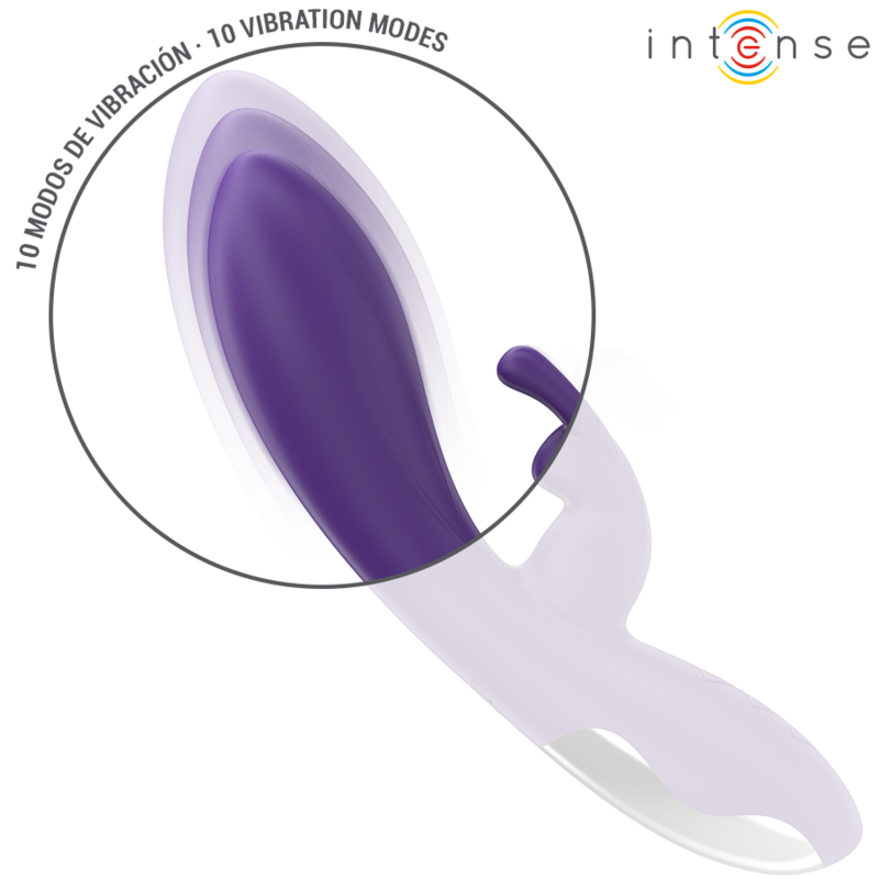 INTENSE - RANDALL VIBRATORE RABBIT 10 VIBRAZIONI VIOLA - immagine 5