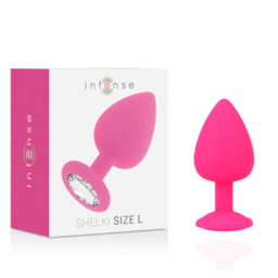 Alternative view of INTENSE - SHELKI L PLUG ANALE FUCSIA
