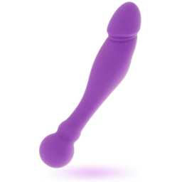 Alternative view of INTENSE - SILICONE RICK DUAL LILLA