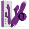 INTENSE - VIBRATORE MULTIFUNZIONE RICARICABILE IGGY UP & DOWN CON STIMOLATORE CLITORALE VIOLA