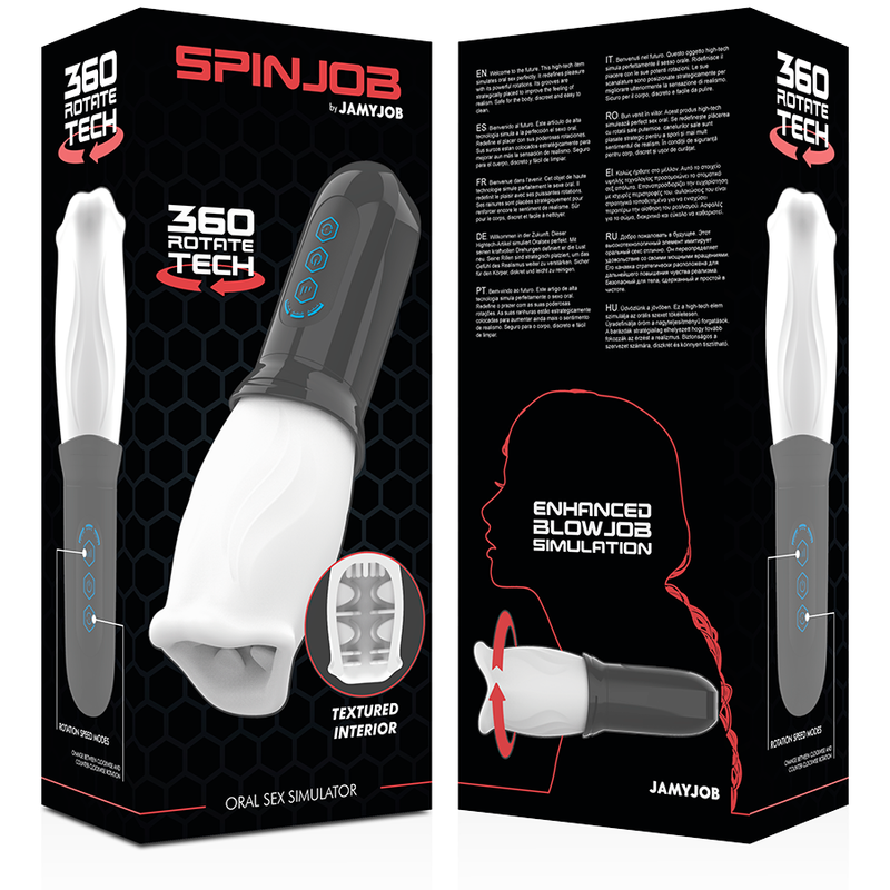 JAMYJOB - STIMOLATORE DEL SESSO ORALE SPINJOB - immagine 9