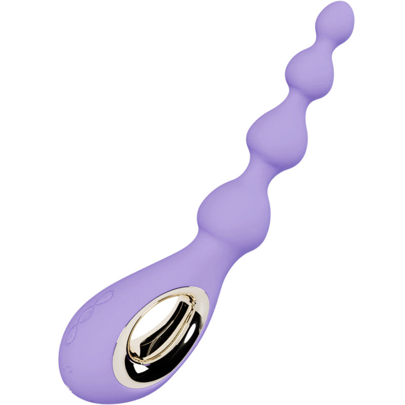LELO - MASSAGGIATORE ANALE VIOLA CON PERLINE SORAYA - immagine 2