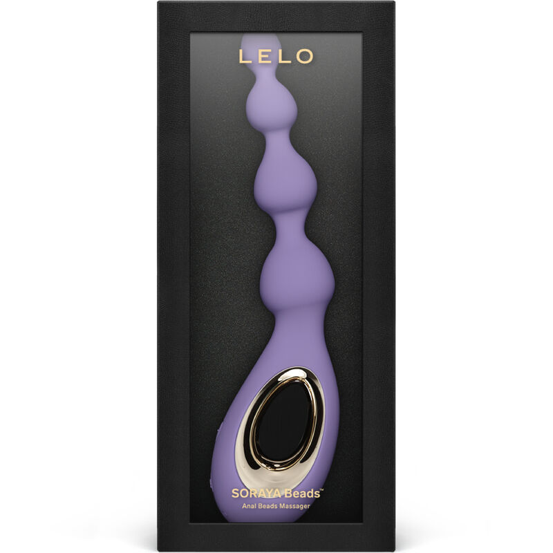 LELO - MASSAGGIATORE ANALE VIOLA CON PERLINE SORAYA - immagine 4