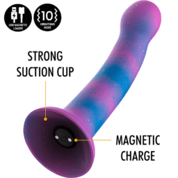 Alternative view of MYTHOLOGY - DION GALACTIC DILDO S - VIBRATORE WATCHME COMPATIBILE CON TECNOLOGIA WIRELESS