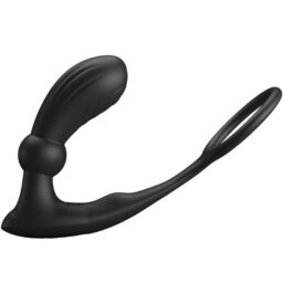 Alternative view of PRETTY LOVE - ANELLO ANALE E VIBRATORE WARREN BLACK