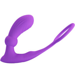 Alternative view of PRETTY LOVE - ANELLO WARREN E VIBRATORE ANALE VIOLA
