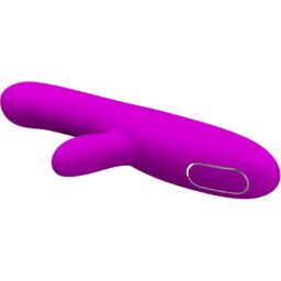 Alternative view of PRETTY LOVE - ANGELIQUE VIBRATORE MULTIFUNZIONE + STIMOLATORE CLITORIDE VIOLA