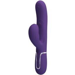 Alternative view of PRETTY LOVE - PERLITA VIBRATORE G-SPOT 3 IN 1 MULTIFUNZIONE VIOLA