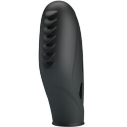 Alternative view of PRETTY LOVE - VIBRATORE DA DITO IN SILICONE GILO NERO
