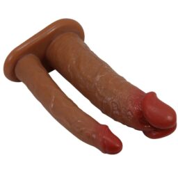 Alternative view of PRETTY LOVE - YAIRON DOPPIO GUAINA PER PENE CON ESTENSIONE 4 CM MULATTO