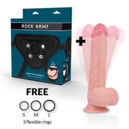 Alternative view of ROCKARMY - IMBRAGATURA + ROTATORE E VIBRATORE HAWK 22 CM -O- 4.6 CM