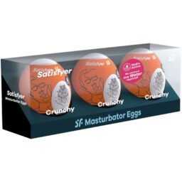 Alternative view of SATISFYER - 3 UOVA MASTURBATORI CRUNCHY