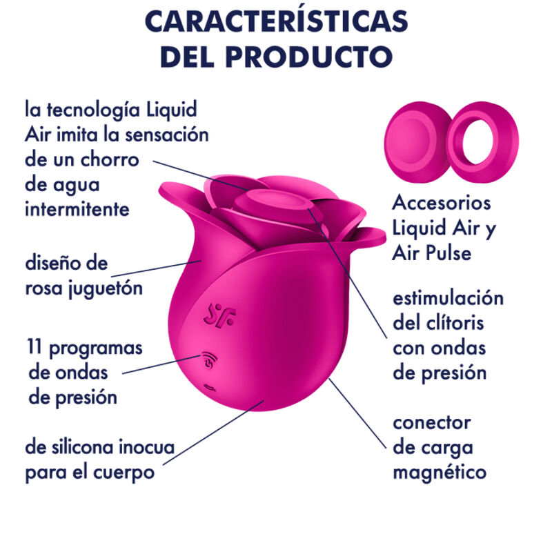 SATISFYER - AIR PULSE VIBRATORE MODERNO PRO 2 BLOSSOM - immagine 6