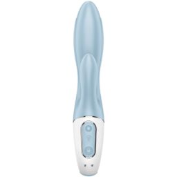 Alternative view of SATISFYER - AIR PUMP BUNNY 1 VIBRATORE GONFIABILE CONIGLIO BLU