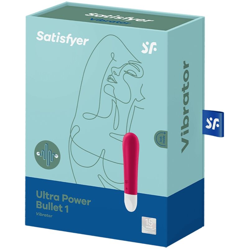 SATISFYER - BULLET ULTRA POWER 1 ROSSO - immagine 3