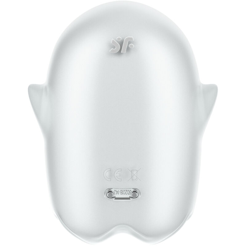SATISFYER - GHOST AIR PULSE & VIBRATORE BIANCO - immagine 3