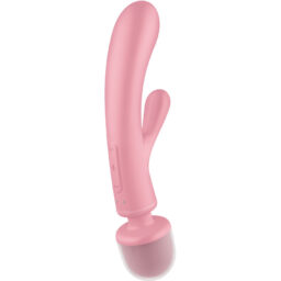 Alternative view of SATISFYER - MASSAGGIATORE VIBRATORE CONIGLIO TRIPLE LOVER ROSA