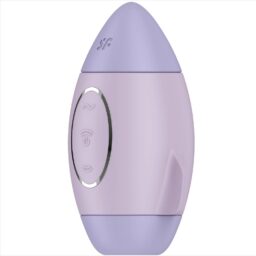 Alternative view of SATISFYER - MISSION CONTROL LILLA PICCOLO VIBRATORE A DOPPIO IMPULSO