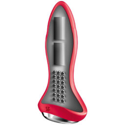Alternative view of SATISFYER - ROTATOR PLUG 1+ PLUG VIBRANTE APP ROSSO