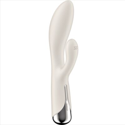 SATISFYER - SPINNING RABBIT 1 STIMOLAZIONE CLITORIDE E PUNTO G BEIGE