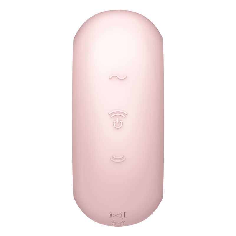 SATISFYER - STIMOLATORE E VIBRATORE A DOPPIO PRO TO GO 3 ROSA - immagine 4