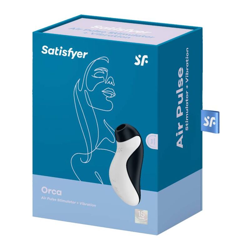 SATISFYER - STIMOLATORE ORCA AIR PULSE + VIBRAZIONE - immagine 6