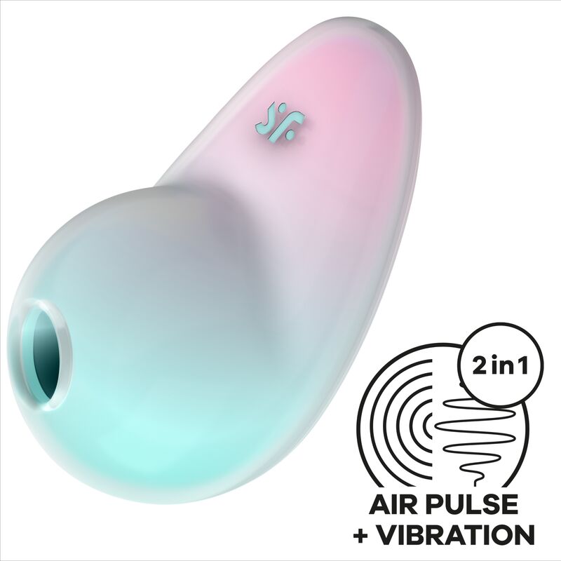 SATISFYER - STIMOLATORE PIXIE DUST BLUE AIR PLUSE - immagine 5