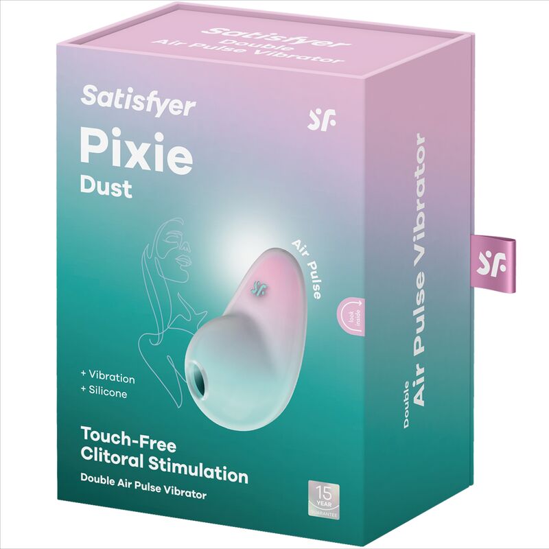 SATISFYER - STIMOLATORE PIXIE DUST BLUE AIR PLUSE - immagine 6