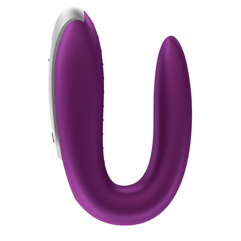 SATISFYER - VIBRATORE DOPPIO PARTNER DIVERTENTE VIOLA - immagine 8