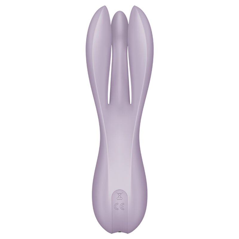 SATISFYER - VIBRATORE THREESOME 2 VIOLA