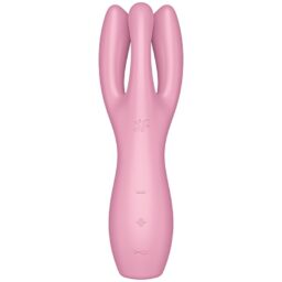 Alternative view of SATISFYER - VIBRATORE THREESOME 3 ROSA