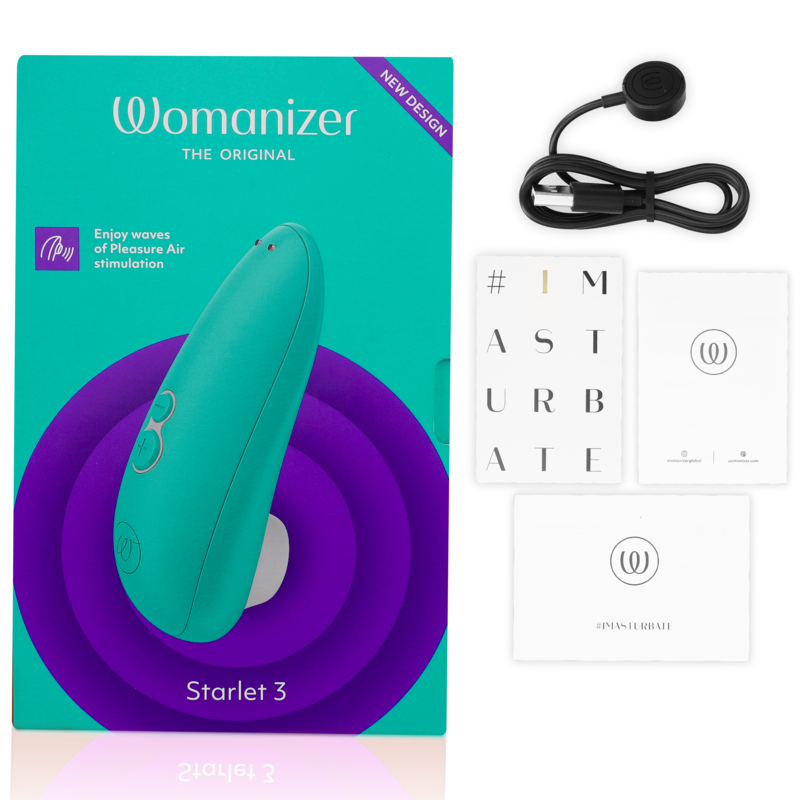 WOMANIZER - STIMOLATORE CLITORALE STARLET 3 TURCHESE - immagine 6