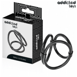 ADDICTED TOYS - ANELLO PER PENE TRIPLO