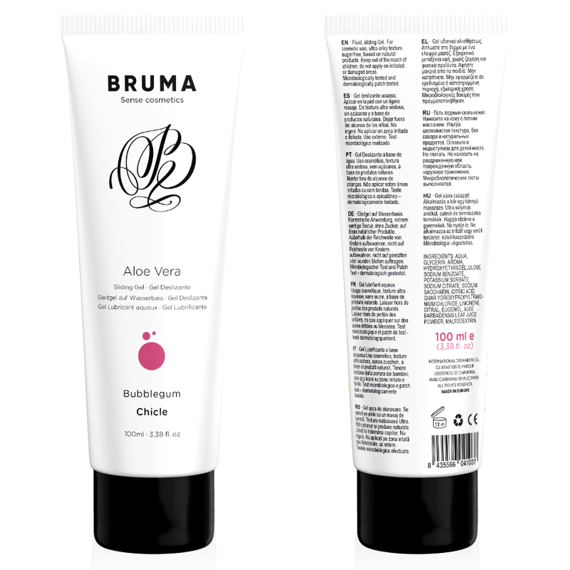 BRUMA - GEL SCORREVOLE ALOE VERA GUSTO BUBBLEGUM 100 ML - immagine 5