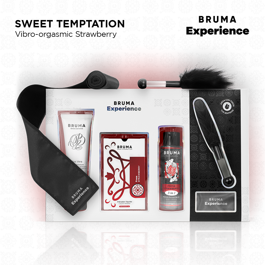 BRUMA XPERIENCE - KIT TENTAZIONE VIBRO-ORGASMICA DOLCE FRAGOLA - immagine 2