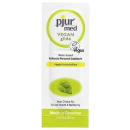 PJUR - MED VEGAN GLIDE LUBRIFICANTE A BASE ACQUA 2 ML