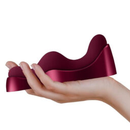 Alternative view of ROCKS-OFF - VIBRATORE PER PUNTO G ROSSO RUBY GLOW