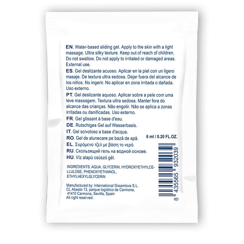 WATERFEEL - GEL SCORREVOLE NEUTRO A BASE ACQUA 6 ML - immagine 3