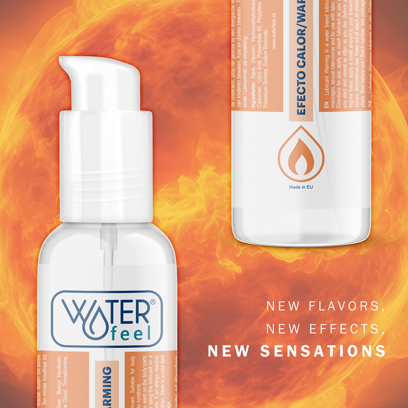 WATERFEEL - LUBRIFICANTE AD EFFETTO CALORE 150 ML - immagine 6